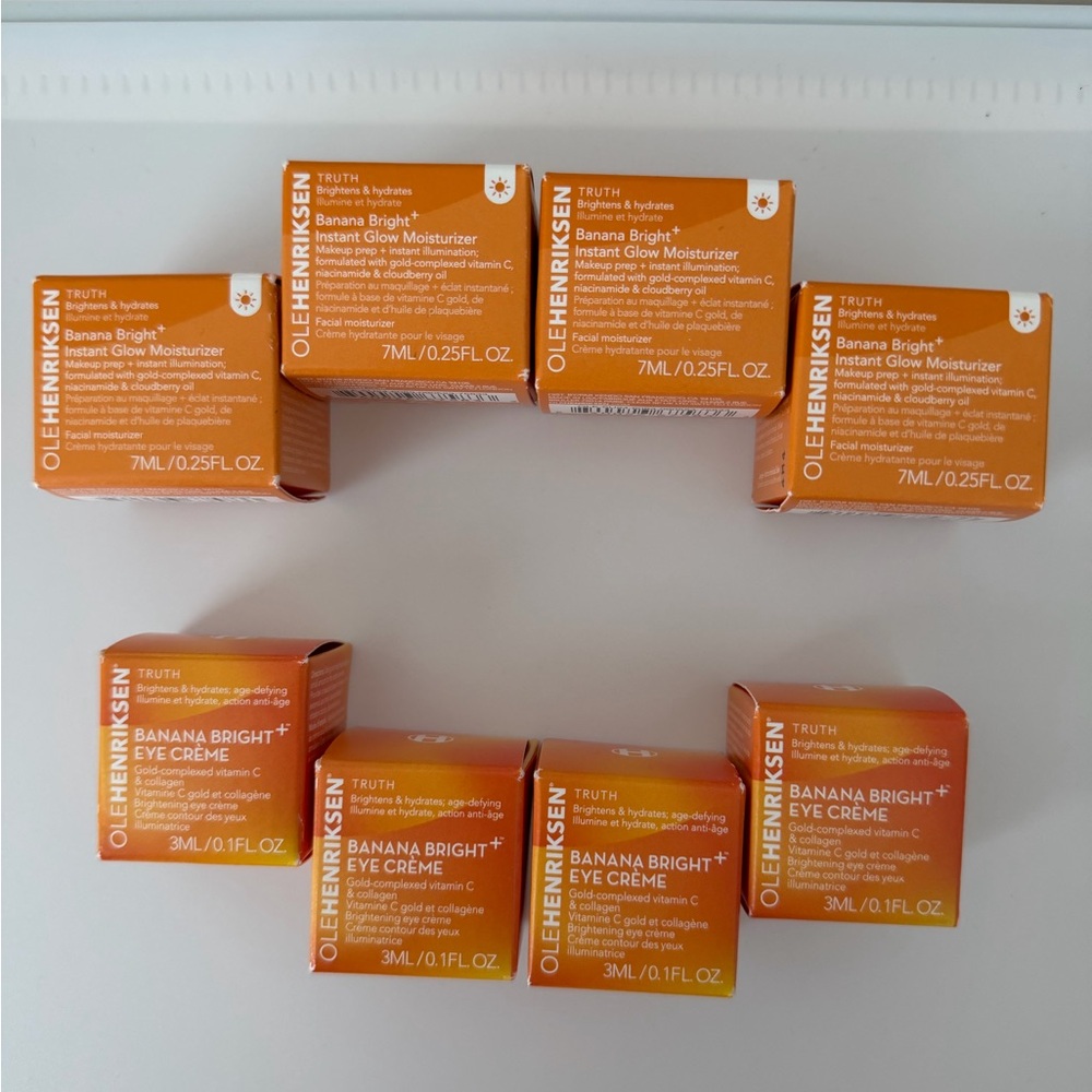 Ole Henriksen - Banana Bright + (28 ml Moisturizer & 12 ml Eye Cream) - NWT